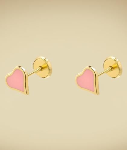 حلق القلب الوردي