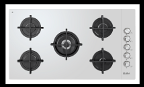 موقد غاز سيراميك 90 سم البا بيلت ان 5 عيون ملكي ا...