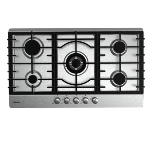 موقد غاز بيلت ان 90 سم ميديا - - اشتعال تلقائي5 شع...