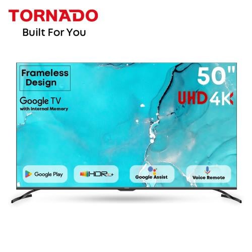 تلفزيون ال أي دي 50 بوصة تورنيدو Google TV صنع في...