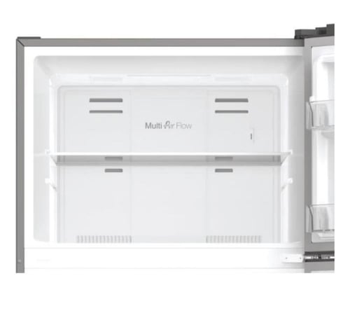 ثلاجة مع فريزر علوي فضي 20.5 قدم كاندي صنع في الصي...