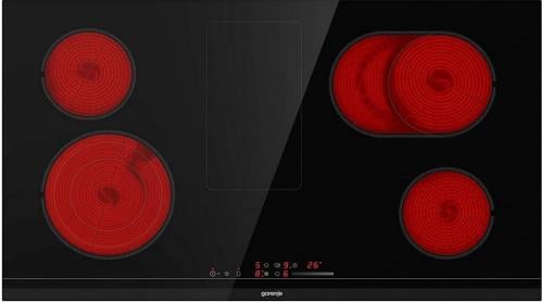 موقد بيلت ان 90 سم جورنجي تحكم لمس 5 مناطق تسخين 1...