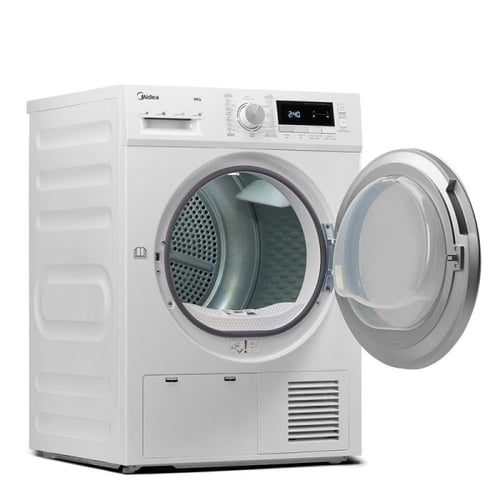 نشافة ملابس تعبئة أمامية 8 كيلو ميديا - ابيض - صنع...