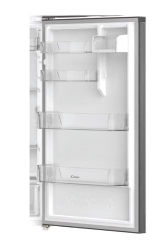 ثلاجة مع فريزر علوي فضي 20.5 قدم كاندي صنع في الصي...