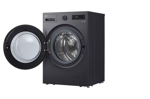 غسالة ملابس تعبئة أمامية 15 كيلو ال جي رمادي صنع ف...