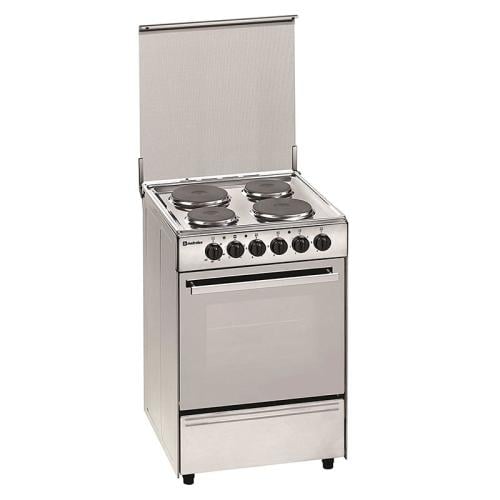 طباخ كهرباء 55*60*73 سم ميرلس 4 عيون استيل صنع في...