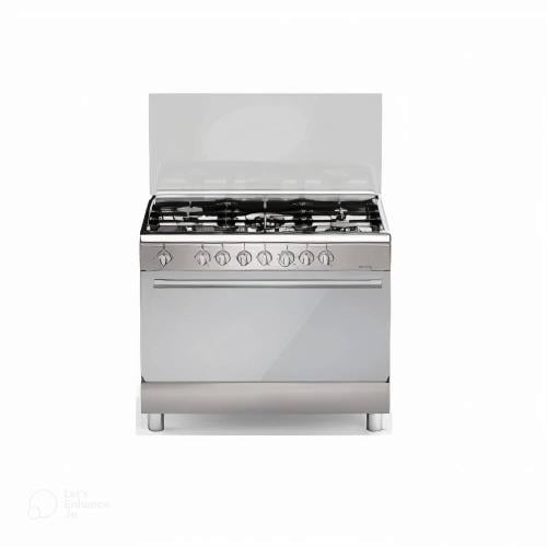 طباخ غاز 60*80 سم بيسك Full Safety Stainless Steel...