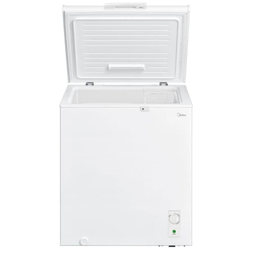 فريزر افقي ابيض 142 لتر ميديا - 5 قدم - صنع في الص...