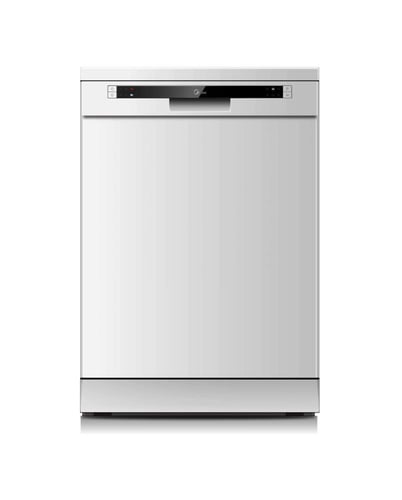 غسالة صحون برامج 7 12 مكان ميديا أبيض ابيض - صنع ف...