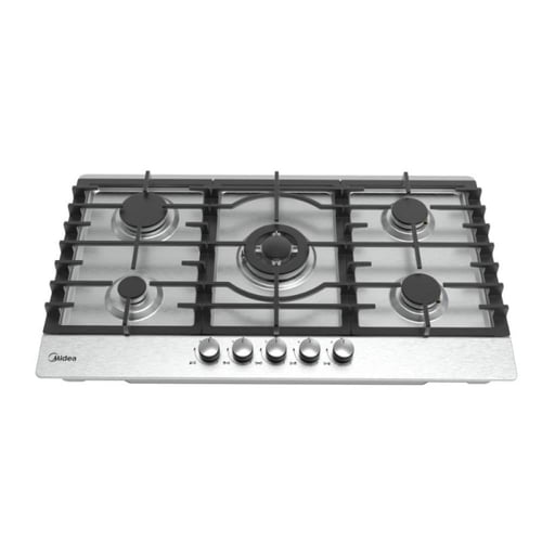 موقد غاز بيلت ان 90 سم ميديا - - اشتعال تلقائي5 شع...