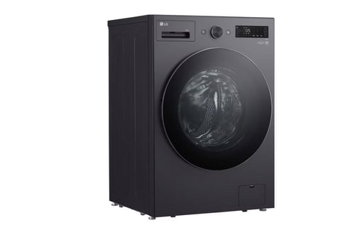 غسالة ملابس تعبئة أمامية 15 كيلو ال جي رمادي صنع ف...