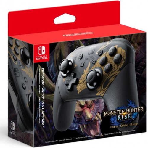 Nintendo Switch Pro Controller Monster Hunter Rise...