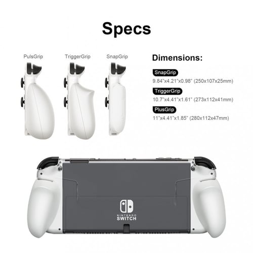 [White] GripCase OLED