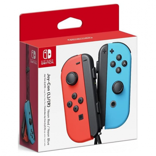 Joy-Con (L/R) - neon red and blue