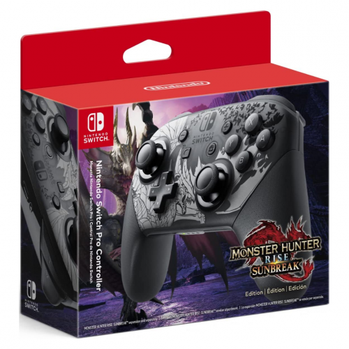 Nintendo Switch Pro Controller Monster Hunter Rise...