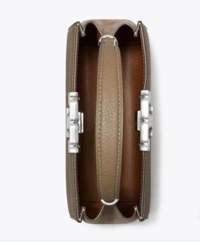 شنطة توري بورش MINI ELEANOR PEBBLED SATCHEL