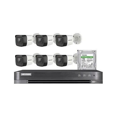 6 كاميرات 8 ميجا مع التركيب