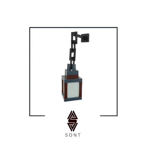 اضاءة سراج ماين كرافت مع سلسلة