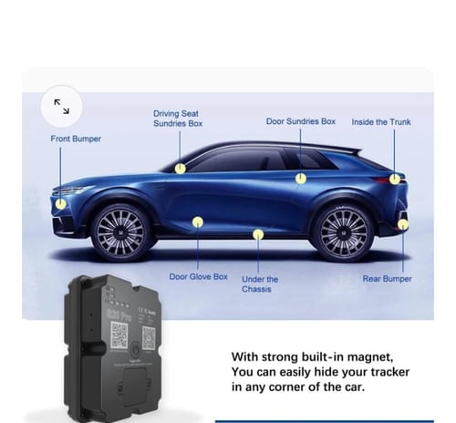 جهاز تتبع وسرعه وتحديد موقع 4G مايحتاج أتركب شريحه