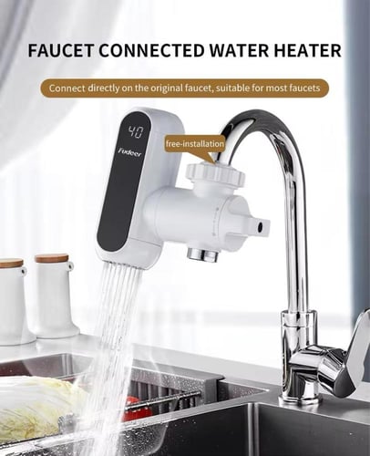 سخان الماء - حار وبارد يركب بالخلاط مصنوع من مادة...