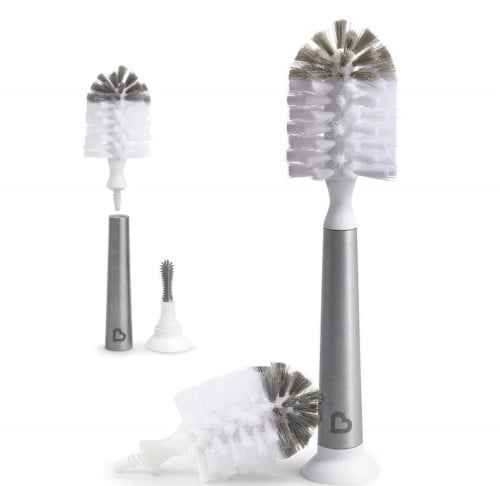 منشكن فرشة تنظيف الرضاعات + فرشة إضافية