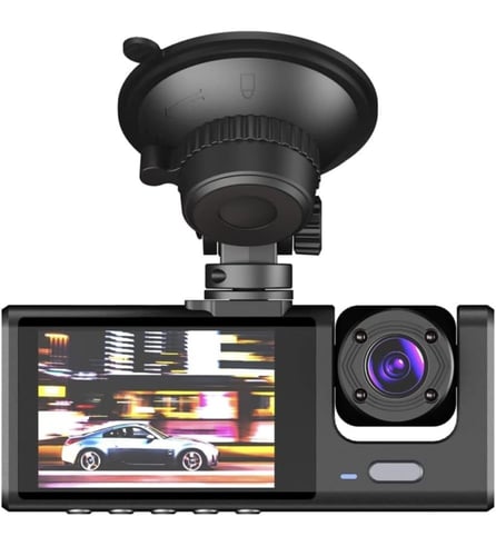 داش كاميرا 3 كاميرات| DVR 1080P