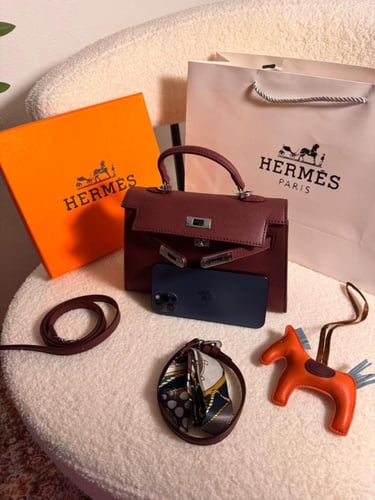HERMES برغندي