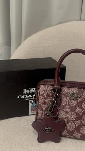 COACH ROWAN BURGUNDY