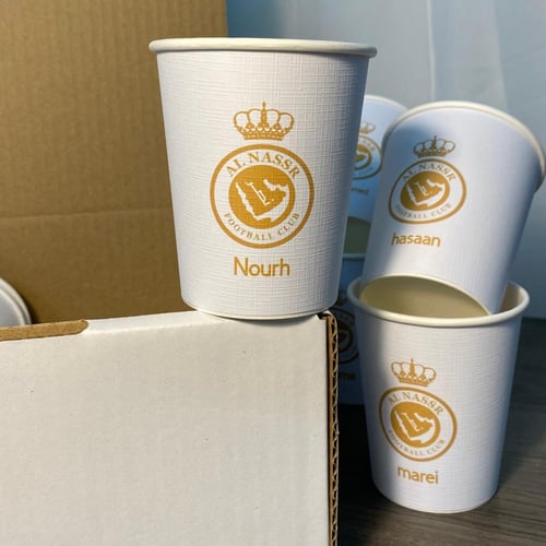 كوب ورقي واحد مقاس 9oz