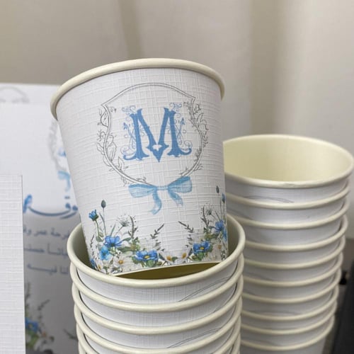 كوب ورقي واحد مقاس 4oz