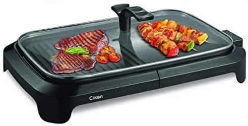 شواية بغطاء زجاجي كليكون CK2439