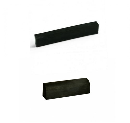 انف العود من خشب الأبنوس الأفريقي مشطوف/عادي