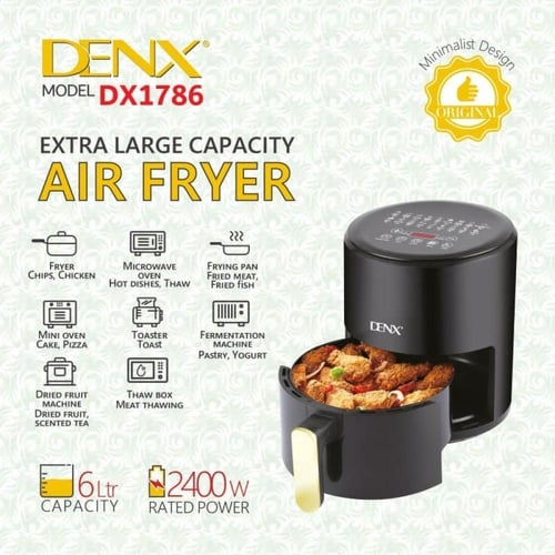 قلاية هوائية 4 لتر DENX