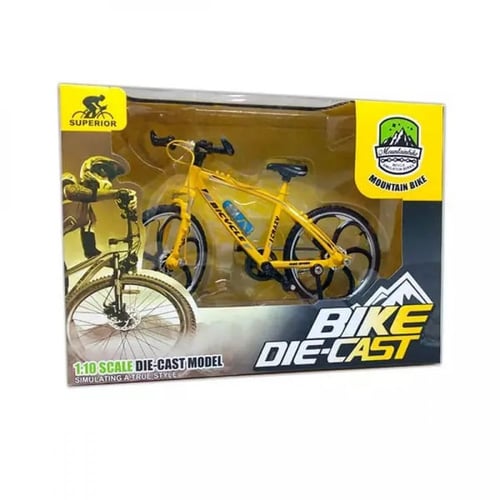 دراجة هوائية معدنية للزينة