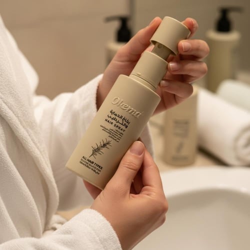 بخاخ الحماية من الحرارة وترطيب الشعر من اوكيما - 1...