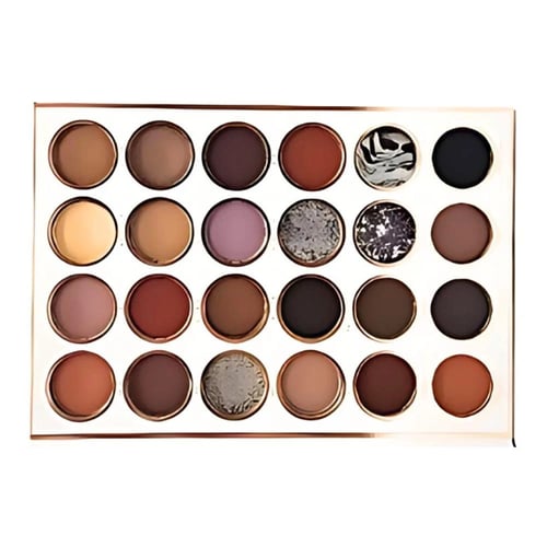 دفتر باليت 4 في 1 ظلال العيون + إضاءة + أحمر خدود...