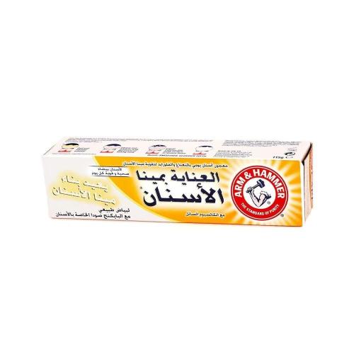 معجون الأسنان العناية بمينا الأسنان من ارم اند هام...