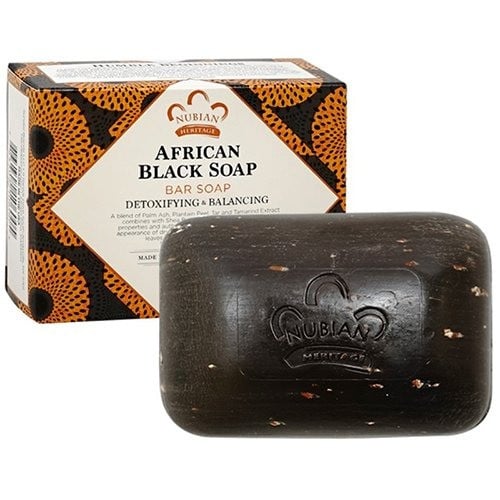 صابون أسود أفريقي من نوبيان هيرتيج - 142غ