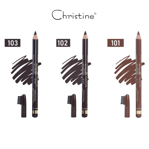 قلم حواجب ضد الماء من كرستين - قطعة