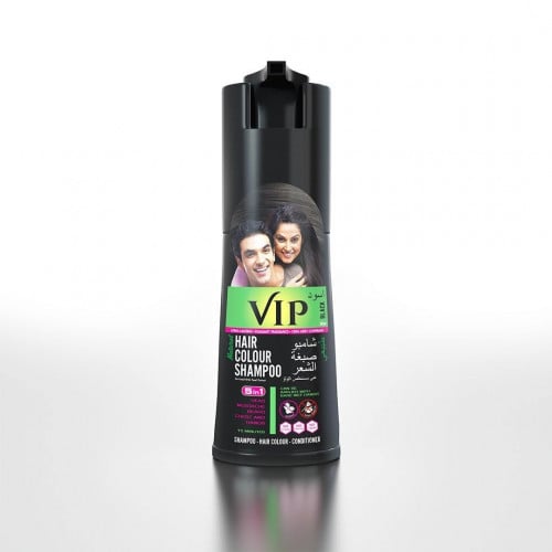 شامبو صبغ الشعر VIP في اي بي - 180مل - لون اسود