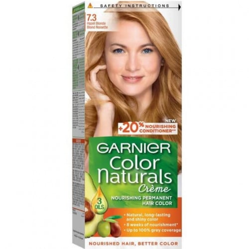 صبغة غارنييه كولور ناتشرلز - 7.3 أشقر بندقي