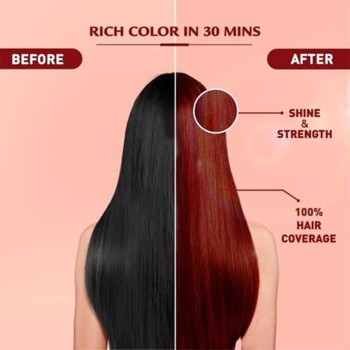 صبغة شعر فاتيكا ناتشورالز - 6.6 أحمر مكثف