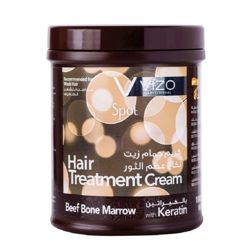 كريم حمام زيت نخاع عظم الثور والكيراتين للشعر من ف...