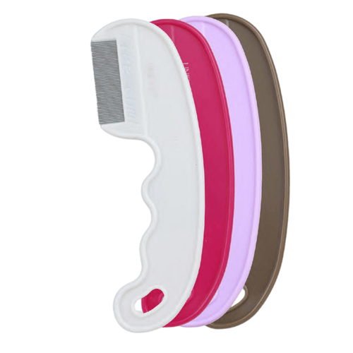 مشط ستيل لإزالة القمل و القشرة من يوني برو - لون ع...