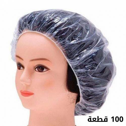 قبعة شعر شفاف - 100 قطعة