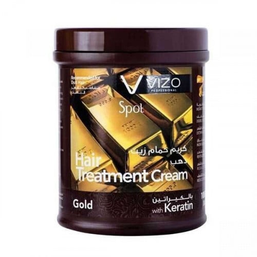 كريم حمام زيت بالذهب والكيراتين للشعر من فيزو - 10...