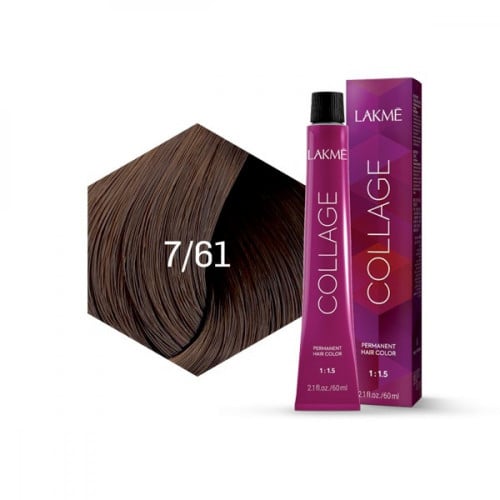 صبغة لاكمي كولاج - 7/61 اشقر متوسط كسنائي رمادي مك...
