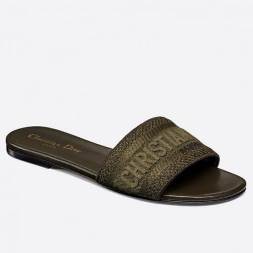 D Women's Dway Mule Greenتسليم فوري