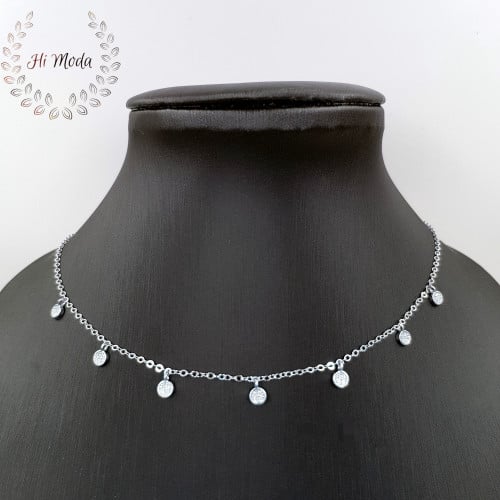 تشوكر فضة 925