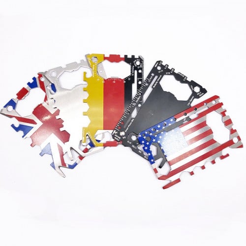 كرت أدوات متعدد المهام ( لون عشوائي ) Multifunctio...